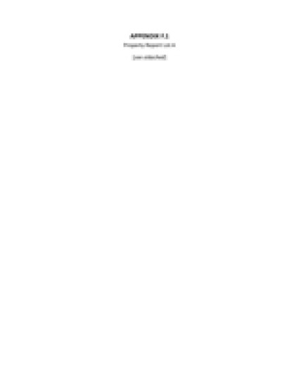 Appendix F.1 - Property Report Lot A
